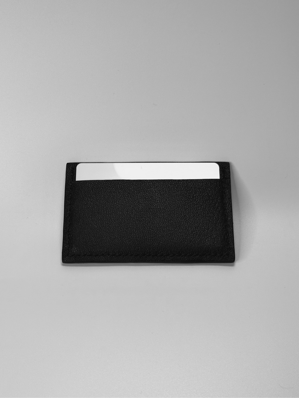 Chèvre 3-Slot Card Holder